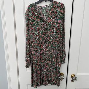 Uniqlo Flowered Dress -size small